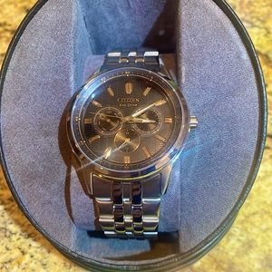 Men’s Citizen Eco-Drive Stainless Steel Watch